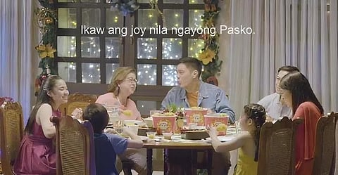 MANILA. Jollibee won in the Christmas category for its 30-second TV ad called Comet, which showcased classic family togetherness, warmth, love and cheer. (Contributed)