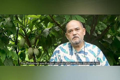 NEGROS. Negrense cacao farmer and cocoa producer Christopher Fadriga is one of the country's representatives to the 2021 International Cocoa Awards in Paris, France. (Screenshot from Slow Food Negros video)
