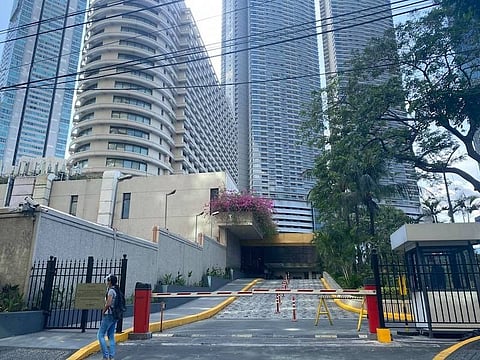 MANILA. Silence pervades the Edsa Shangri-La Hotel on March 28, 2021, several hours before the effectivity of a new lockdown in Metro Manila. (Third Anne Peralta-Malonzo)