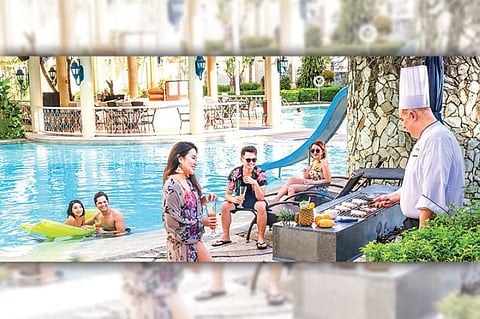 Summer weekend getaway in the city at Waterfront Cebu