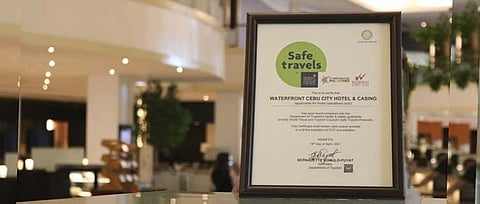 Waterfront Cebu receives 'Safe Travels' stamp