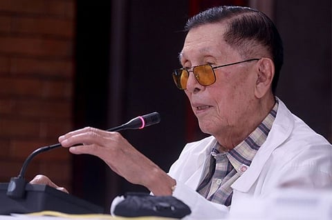 MANILA. Former Senate President Juan Ponce Enrile. (Presidential Communications Photo)
