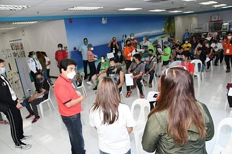 NEGROS. Bacolod City's graveyard shift vaccination drive will start this week and the onsite vaccination of the various call center employees and personnel will run from 8 p.m to 4 a.m. (Contributed photo)