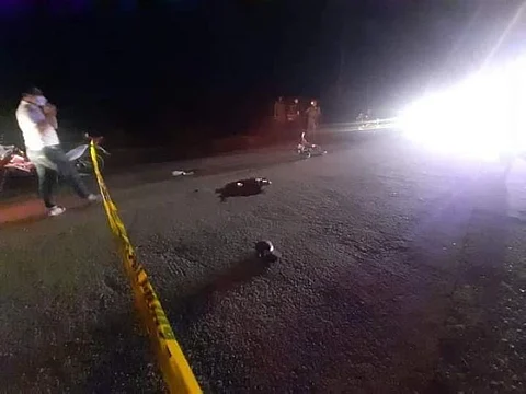 BACOLOD. Grudge is the main angle being looked into by the police why barker and pimp Aljun Rey Jarabilo was shot dead in Barangay 2, Bacolod City on Monday, November 8, 2021. (Aksyon Radyo Bacolod Photo)