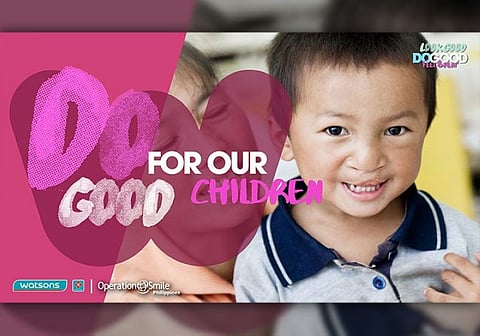 Watsons collaborates with Operation Smile to give smiles to children