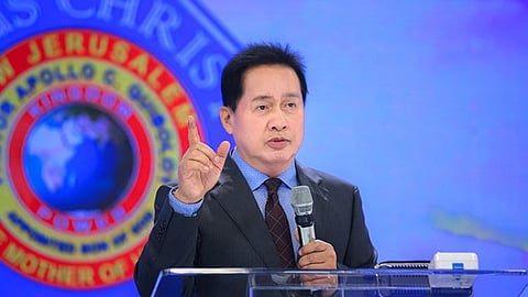 DAVAO. Pastor Apollo Quiboloy.