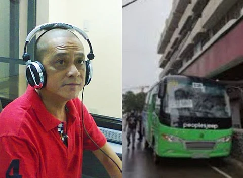 CEBU. (From left) Rico Osmeña and the scene of the shooting. (Contribured photos)
