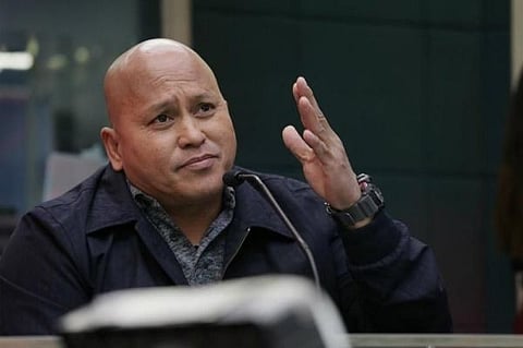 MANILA. Senator Ronald "Bato" Dela Rosa.