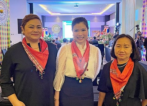 DAVAO. Davao MICE members from the private sector - Anna Magnaye, Zegen Group, Nicole Bian-Ledesma, JIB International Schools, Leda Jacinto, Concordance. (Contributed photo)