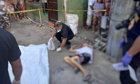Way oras nga gintang gikan sa unang pagpamusil, lain na usab ang nahitabo sa Sityo Laray, Barangay Carreta. (Tampo nga hulagway: Joy Enriquez)