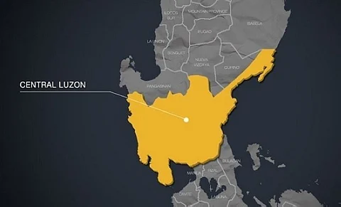 Central Luzon map.