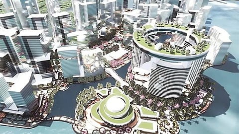 Video grab from Global City Mandaue video on Mandaue City PIO Facebook page