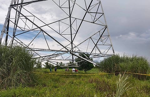 This is the area at Barangay Vista Alegre in Bacolod City where the body of a naked man was dug from a shallow grave yesterday, July 31. (Police Station 7 Photo)
