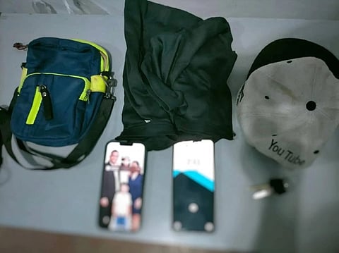 NEGROS. These were the cellular phones owned by Kabankalan City Vice Mayor Miguel Zayco and allegedly stolen by three suspects on August 2, 2022, but later recovered through the phone's Global Positioning System. (Kabankalan City Police Photo)