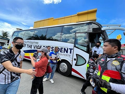 CEBU. The Office of Vice President launched on Wednesday, August 3, 2022, the Libreng Sakay program in Cebu City. (Amper Campaña)