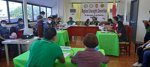 Photo by Regional Oversight Committee Barangay Drug Clearing XI