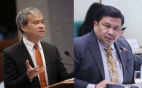 Senators Joel Villanueva and Jinggoy Estrada.