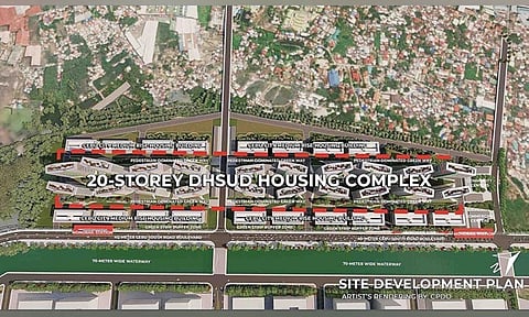 FIRST PHASE. This is the rendered image of the Cebu City South Coastal Urban Development (Scud) Project's Phase 1 in barangays Kinasang-an Pardo, Basak Pardo and Basak San Nicolas. / CEBU CITY PLANNING DEVELOPMENT OFFICE