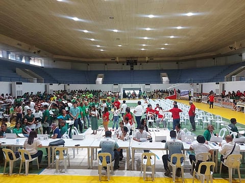 The first day of filing of Certificate of Candidacy (COC) for the Barangay and Sangguniang Kabataan Elections (BSKE) in Mandaue City Monday, August 28, 2023 (Photo by HIC)