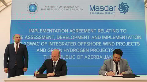 Masdar to Develop 4,000 MW Clean Energy ‘Mega Projects’ in Azerbaijan