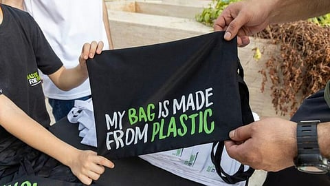 Sustainable City Dubai Turns Single Use Plastic into Shopping Bags