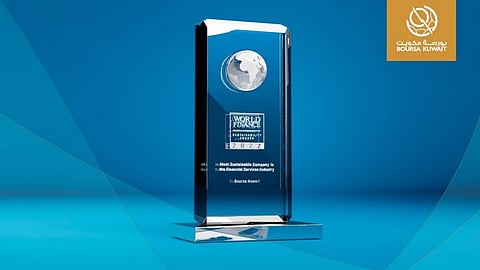 Boursa Kuwait Awarded Most Sustainable Company in Financial Services
