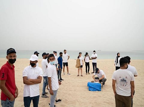 Rixos Premium in Partnership with Dubai Municipality Clean Up Kite Beach