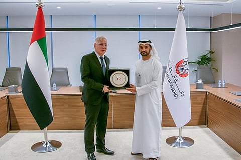 Department of Energy in Abu Dhabi Receives Israeli Ambassador to UAE