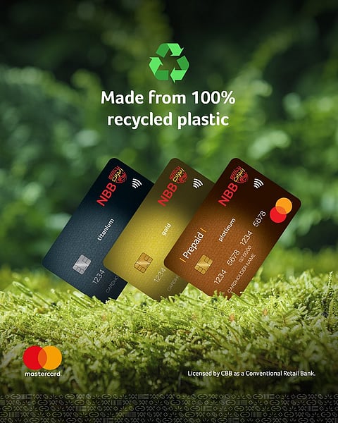 NBB, Mastercard Launch 100% Recycled Cards