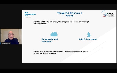 National Center of Meteorology Hosts 6th Rain Enhancement Hub Webinar