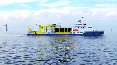 P&O Maritime Logistics Launches Zero-Emission Vessel with Cable Laying Capability