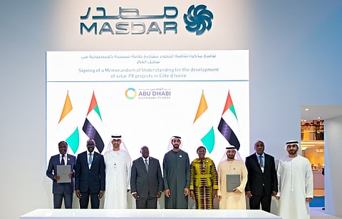 Masdar to Support Côte d'Ivoire’s Clean Energy Goals with Solar Power