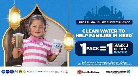 P&G to Donate 10 Million Litres of Clean Drinking Water to Children this Ramadan