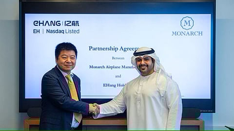 Monarch & EHang to Setup First Facility in MENA to Build Electric Aircrafts