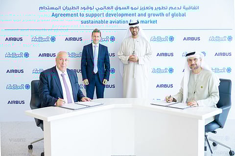 Masdar and Airbus Sign Agreement to Support Development of Global SAF Market
