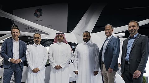 NEOM and Volocopter: First Electric Air Taxi Flight in Saudi Arabia