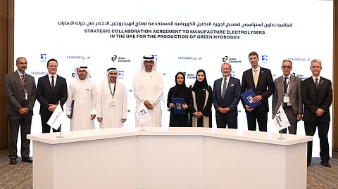 ADNOC, John Cockerill Hydrogen, and Strata Manufacturing to Boost UAE's Hydrogen Economy