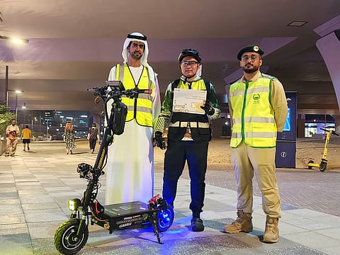 RTA and Dubai Police Launch Awareness Campaign Targeting e-Scooter and Bicycle Riders