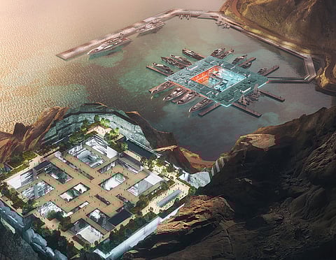 NEOM Announces Aquellum, A Futuristic Lifestyle Community Within A Mountain Haven