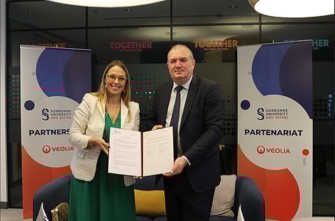 Veolia, Sorbonne University Abu Dhabi Sign MoU to Collaborate on Research