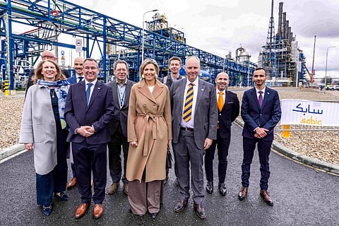 Queen Máxima Visits SABIC & Plastic Energy, the World's First Commercial Advanced Recycling Unit
