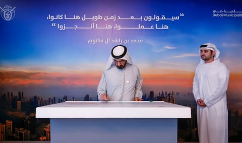 H.H. Mohammed bin Rashid Approves US$8.16 Billion 'Tasreef' Project