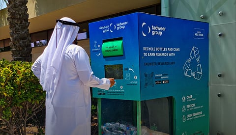 Tadweer Group Installs 25 Reverse Vending Machines across Abu Dhabi