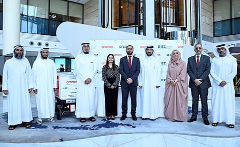 DIEZ, Aramex Launch Autonomous Delivery Robot