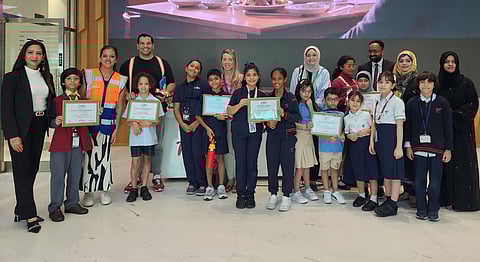 DGrade’s Simply Bottles Recycling Initiative, Sponsored by Mai Dubai, Drives Sustainability in Schools