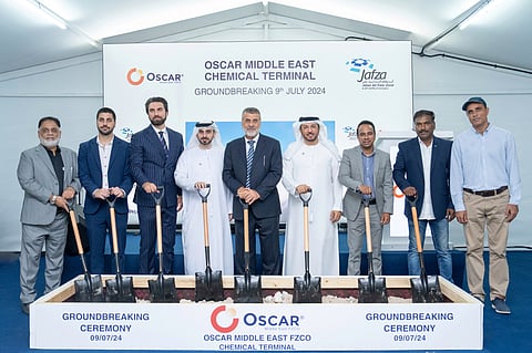 Oscar Middle East Breaks Ground on US$41 Million Liquid Bulk Terminal in Jafza