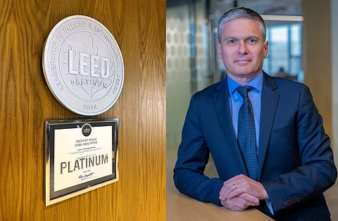 Enova’s UAE Office Achieves Platinum LEED Certification, Marking Expertise in Green Building Solutions