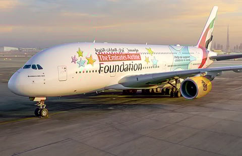 Dedicated A380 Livery Unveiled, Highlights Emirates Airline Foundation’s Work to Improve Lives of Children