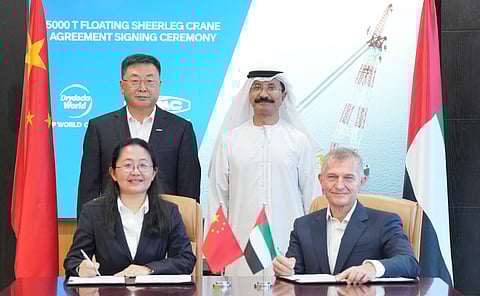Drydocks World Signs Deal for Largest Floating Sheerleg Crane in MENA, Boosting Heavy Lift Capabilities