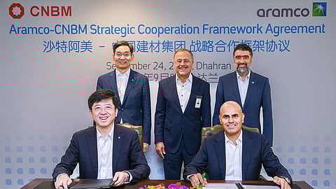 Aramco and China National Building Material Group Announce Strategic Collaboration